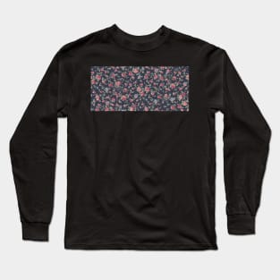 Flowers and Polka Dots Long Sleeve T-Shirt
